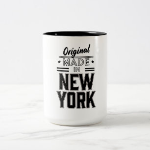 Tasse 2 Couleurs logo original fabriqué à New York