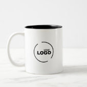 Tasse 2 Couleurs Logo professionnel moderne (Gauche)