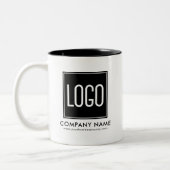Tasse 2 Couleurs Logo promotionnel personnalisé (Gauche)