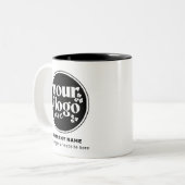 Tasse 2 Couleurs Logo promotionnel personnalisé (Devant gauche)