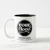 Tasse 2 Couleurs Logo promotionnel personnalisé (Gauche)