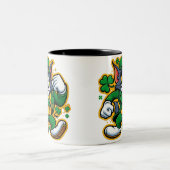 Tasse 2 Couleurs Logo promotionnel personnalisé professionnel à deu (Centre)