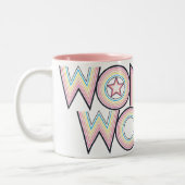 Tasse 2 Couleurs Logo Wonder Woman Rainbow (Gauche)