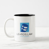 Tasse 2 Couleurs Logotype de Lehto (Gauche)