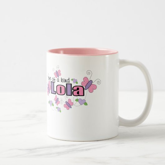 Tasse 2 Couleurs Lola Unique (Droit)