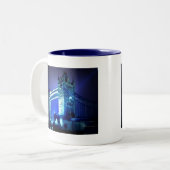 Tasse 2 Couleurs London Tower Bridge & Blue Night (Devant gauche)