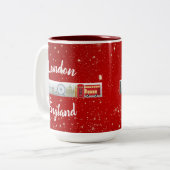 Tasse 2 Couleurs Londres Angleterre (Devant gauche)