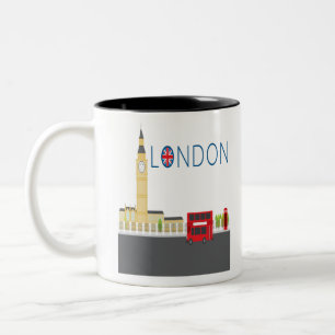 Tasse 2 Couleurs Londres-england-uk-travel-europe-big ben-city