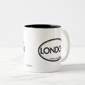 Tasse 2 Couleurs Londres, Royaume-Uni (Devant droit)
