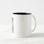 Tasse 2 Couleurs Londres Skyline (Devant droit)