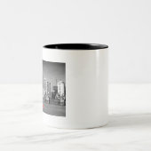 Tasse 2 Couleurs Londres Skyline (Centre)