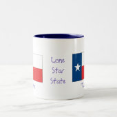 Tasse 2 Couleurs Lone Star State-Texas (Centre)