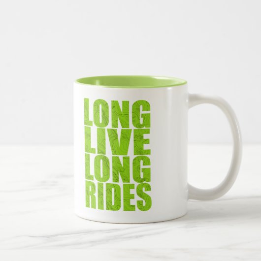 Tasse 2 Couleurs Long Live Long Rides (Topo) (Droit)