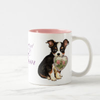 Long manteau Chihuahua Coeur Maman