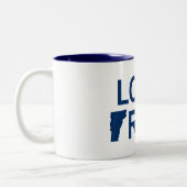 Tasse 2 Couleurs Long Trail Vermont (Gauche)