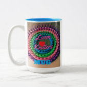 Tasse 2 Couleurs Loom Knitters (Gauche)