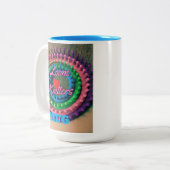 Tasse 2 Couleurs Loom Knitters (Devant gauche)