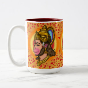 Tasse 2 Couleurs Lord Hanuman 