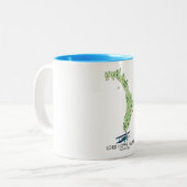 Tasse 2 Couleurs Lord Howe Island Tasman Sea (Devant gauche)