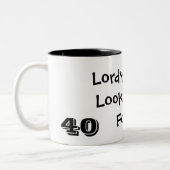 Tasse 2 Couleurs Lordy, Lordy, regard dont les 40 (Gauche)