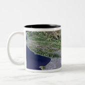 Tasse 2 Couleurs Los Angeles, Californie (Gauche)