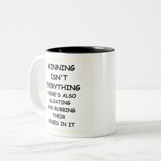 TASSE 2 COULEURS LOSER (Devant gauche)