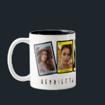 Tasse 2 Couleurs Loteria Mexicaine Bingo Card Fiesta Bachelorette<br><div class="desc">Une mignonne loteria personnalisée a inspiré la tasse pour les fêtes de fin de fêtes de bachelorette et les fêtes de mariée. Ajoutez vos propres photos en utilisant la fonction de personnalisation. Message moi d'ajouter plus de cartes/ pour le nombre customisé de cartes et des demandes de design spécial.</div>