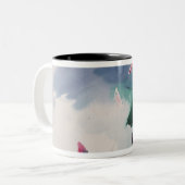 Tasse 2 Couleurs Lotus dans l'étang (Devant gauche)