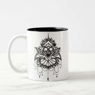 Tasse 2 Couleurs Lotus Flower