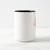 Tasse 2 Couleurs Lotus rose doux (Centre)