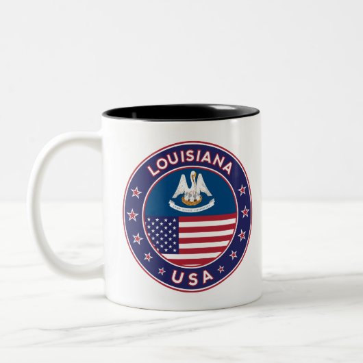 Tasse 2 Couleurs Louisiane (Gauche)