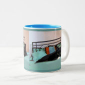 Tasse 2 Couleurs Loundge Lucy Comic Book (Devant droit)