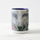 Tasse 2 Couleurs Loup (Centre)
