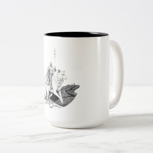 Tasse 2 Couleurs loup (Devant droit)