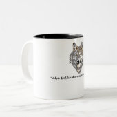 Tasse 2 Couleurs loup (Devant gauche)