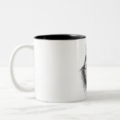 Tasse 2 Couleurs Loup (Gauche)