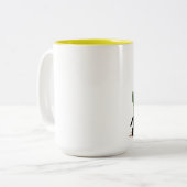 Tasse 2 Couleurs Loup8 : (Devant gauche)