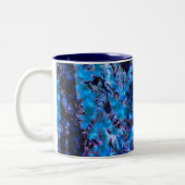 Tasse 2 Couleurs Loup bleu mystique (Gauche)