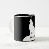 Tasse 2 Couleurs loup de nuit (Devant gauche)