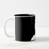 Tasse 2 Couleurs loup de nuit (Gauche)