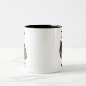 Tasse 2 Couleurs Loup gris (Centre)