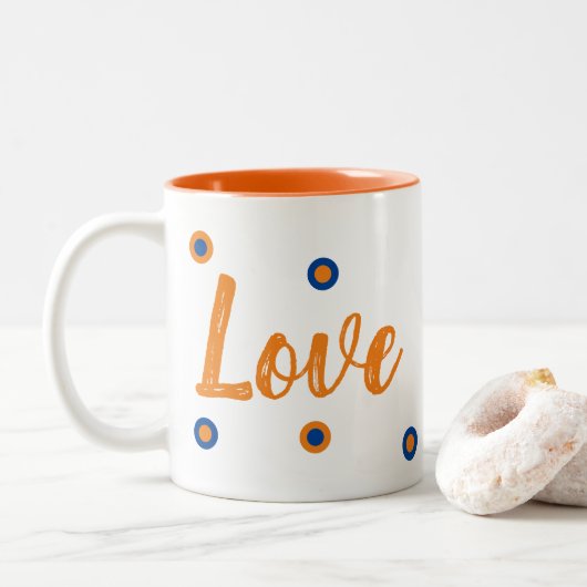 Tasse 2 Couleurs Love (Avec donut)