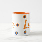 Tasse 2 Couleurs Love (Centre)