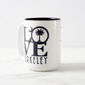 Tasse 2 Couleurs LOVE Berkeley SC 15oz (Devant gauche)