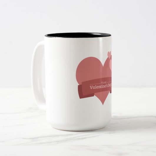 Tasse 2 Couleurs "Love Brew" (Devant gauche)
