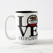 Tasse 2 Couleurs LOVE Cambria 13oz (Gauche)