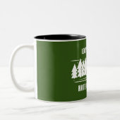 Tasse 2 Couleurs Love Camping, Campings Hate (Gauche)