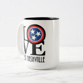 Tasse 2 Couleurs LOVE East Nashville 15oz (Devant gauche)