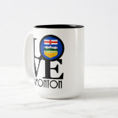 Tasse 2 Couleurs LOVE Edmonton 15oz (Devant gauche)
