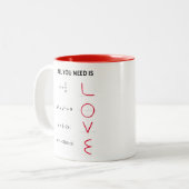 Tasse 2 Couleurs Love Formula Canette (Devant gauche)